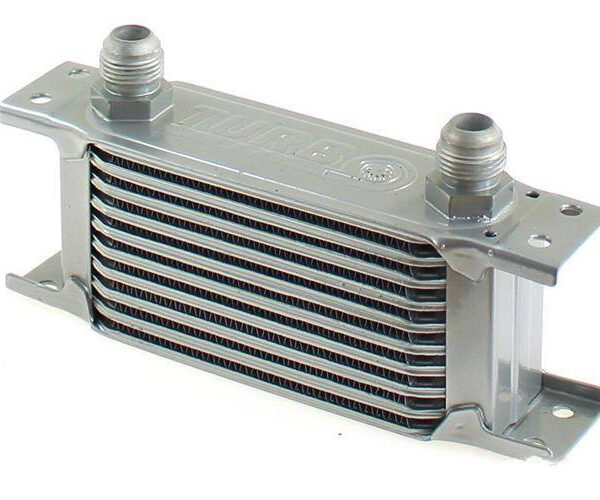 Chłodnica Oleju TurboWorks Slim Line 10-rzędowa 140x75x50 AN10 Silver