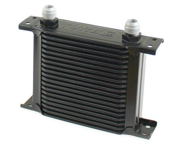 Chłodnica Oleju TurboWorks Slim Line 19-rzędowa 140x150x50 AN8 Black
