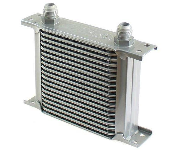 Chłodnica Oleju TurboWorks Slim Line 19-rzędowa 140x150x50 AN8 Silver