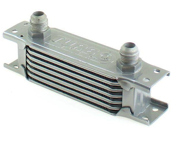 Chłodnica Oleju TurboWorks Slim Line 7-rzędowa 140x50x50 AN8 Silver