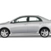 Dokładki do progów - TOYOTA COROLLA X (E140,E150) 08+