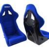 Fotel Sportowy Bimarco Dakar Welur Blue FIA