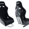 Fotel sportowy SLIDE R1 material Black M