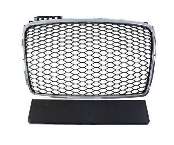 Grill Audi A4 B7 RS-Style Chrome-Black