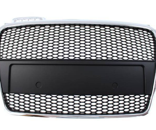 Grill Audi A4 B7 RS-Style Chrome-Black