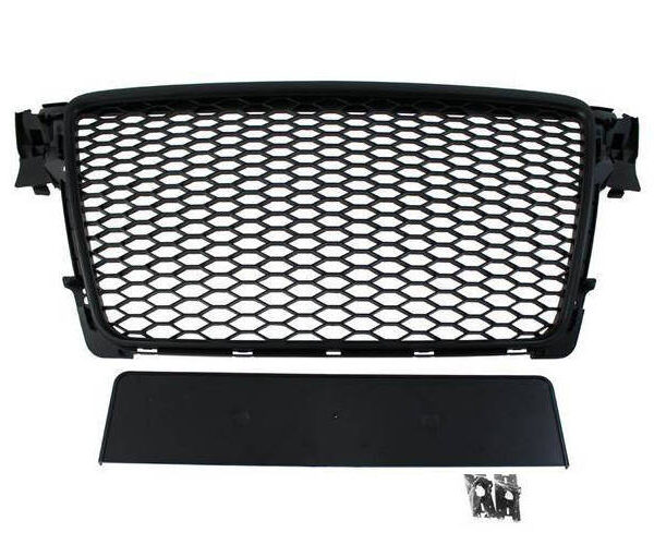 Grill Audi A4 B8 RS-Style Black PDC