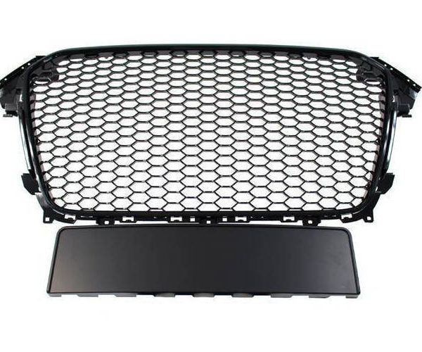 Grill Audi A4 B8 RS-Style Bright Black