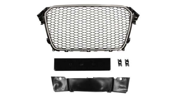 pol_pl_Grill-Audi-A4-B8-RS-Style-Chrome-Black-PDC-22139_2 Grill Audi A4 B8 RS-Style Chrome-Black PDC