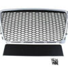 Grill Audi A4 B8 RS-Style Silver-Black PDC