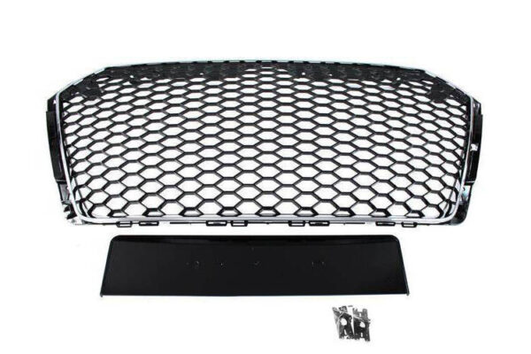 pol_pl_Grill-Audi-A4-B9-RS-Style-Chrome-PDC-22147_2 Grill Audi A4 B9 RS-Style Chrome PDC