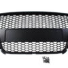 Grill Audi A5 8T RS-Style Black 07-10 PDC