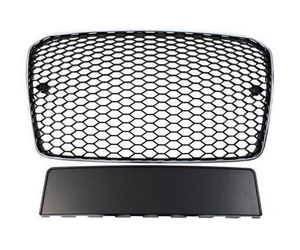 pol_pl_Grill-Audi-A5-8T-RS-Style-Chrome-Black-13-16-PDC-22155_2 Grill Audi A5 8T RS-Style Chrome-Black 13-16 PDC