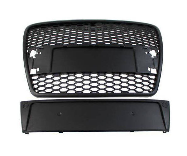 pol_pl_Grill-Audi-A6-C6-RS-Style-Matt-Black-22160_2 Grill Audi A6 C6 RS-Style Matt Black