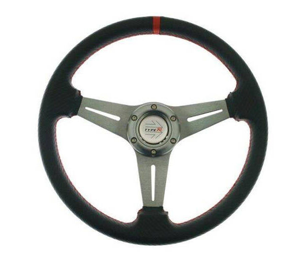 Kierownica Pro 350mm offset:20mm Carbon Red