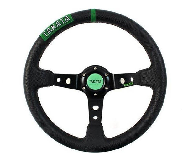 Kierownica Pro 350mm offset:80mm Takata Skóra