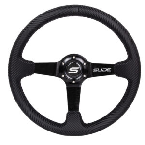 Kierownica Pro 330mm offset:0mm Skóra Black