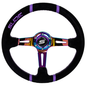 Kierownica Pro 330mm offset:0mm Skóra Black