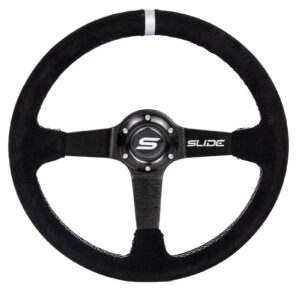 Kierownica Pro 330mm offset:0mm Skóra Black