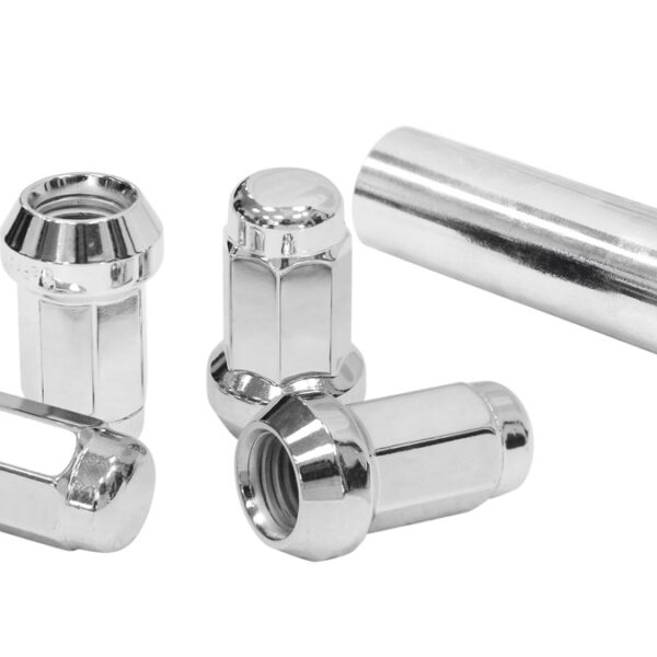 Kute nakrętki zabezpieczające D1Spec Stal 12x1,25 Silver