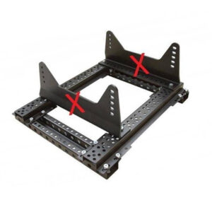 Fotel sportowy RAPID Welur Bride Czerwony