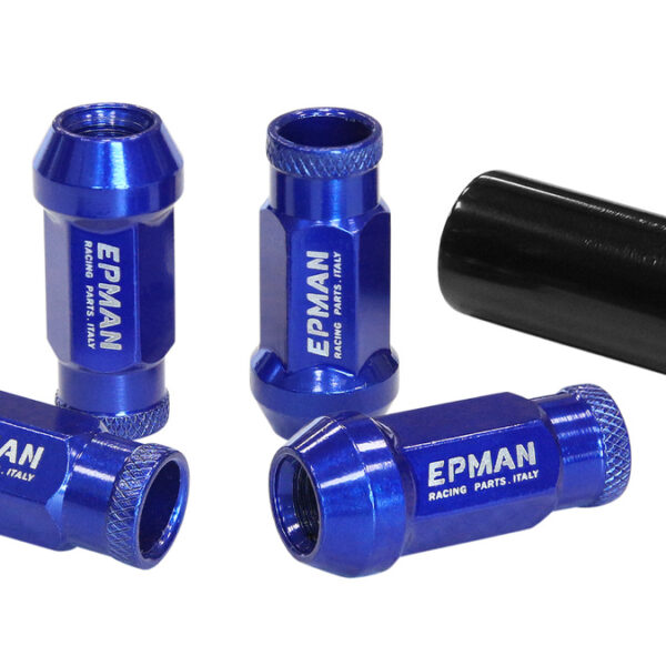 Nakrętki Epman JDM M12x1,5 Niebieskie