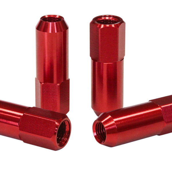 Nakrętki JBR 60mm M12 x1,5 Czerwone