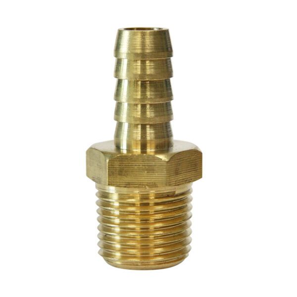 Nypel 1/2" na przewód 12mm Mosiądz