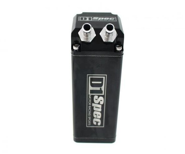Oil catch tank D1Spec 15mm Black Square
