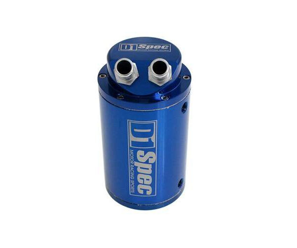 Oil catch tank D1Spec 15mm Blue