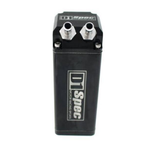 Oil catch tank D1Spec 9mm Silver