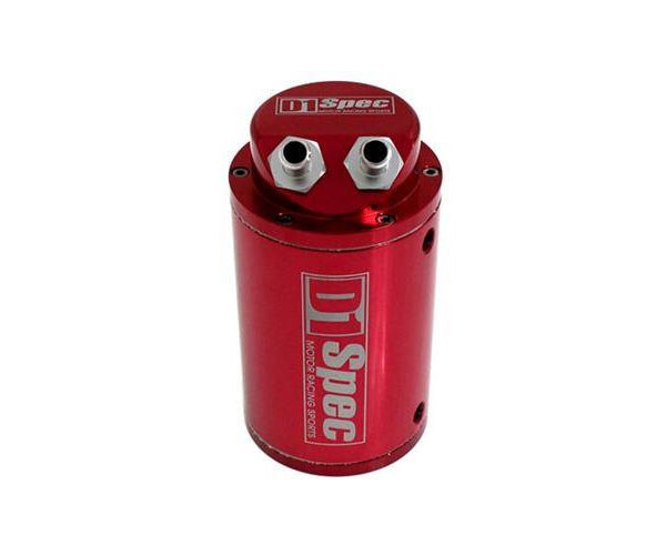 Oil catch tank D1Spec 9mm Red
