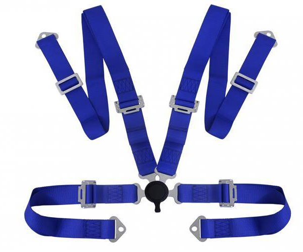 Pasy sportowe 4p 2" Niebieskie - Quick