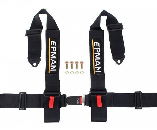 Pasy sportowe 4p 3" Epman Czarne