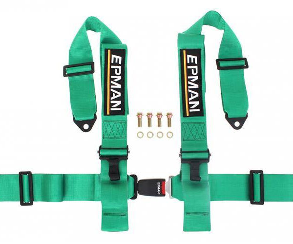 Pasy sportowe 4p 3" Epman Zielone
