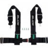 Pasy sportowe Slide 4p 3" Czarne