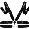 Pasy sportowe Slide Quick 4p 3" Czarne