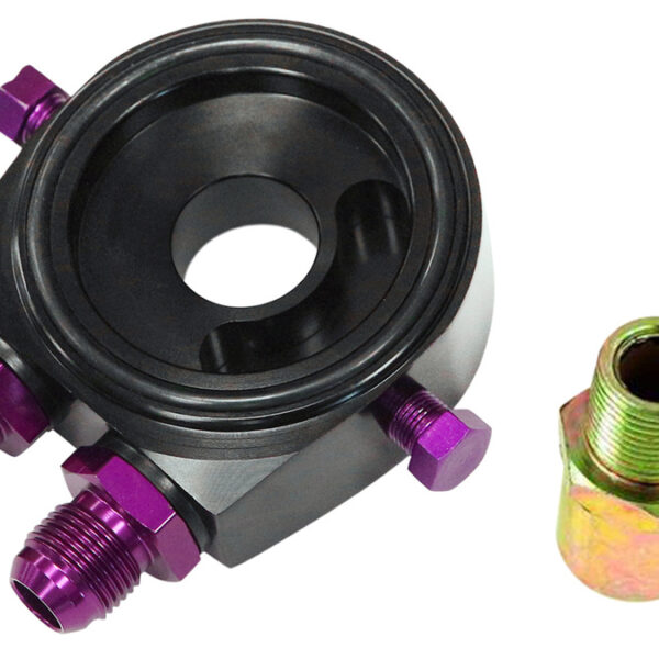 pol_pl_Podstawka-pod-filtr-Oleju-TurboWorks-AN10-Czarna-6458_3 Podstawka pod filtr Oleju TurboWorks AN10 Czarna