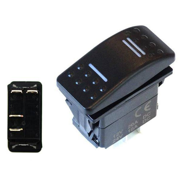 Przełącznik ON-OFF 4PIN Biały
