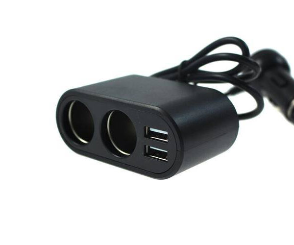 pol_pl_Rozdzielacz-gniazda-zapalniczki-12-24V-2xUSB-2-1A-24678_2 Rozdzielacz gniazda zapalniczki 12-24V + 2xUSB 2.1A