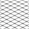 Siatka ALU Diamond Silver 120x40cm 12x7mm