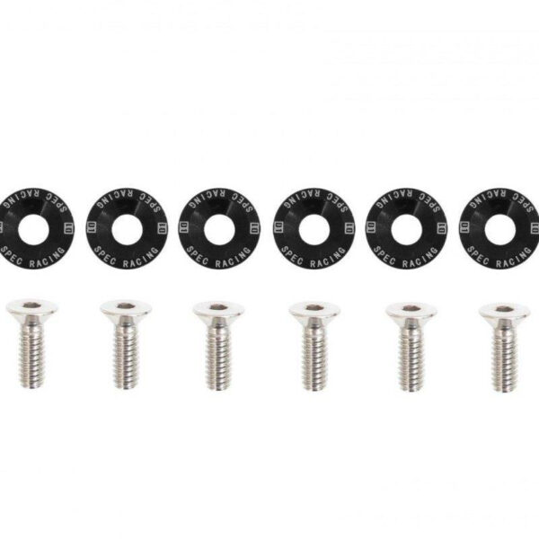 Unsupported UNICODE string Śrubki ozdobne M6x1.0 15mm D1 Black