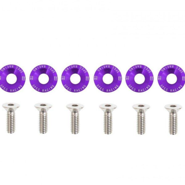 Unsupported UNICODE string Śrubki ozdobne M6x1.0 15mm D1 Purple