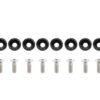 Śrubki ozdobne M6x1.0 15mm JDM Black