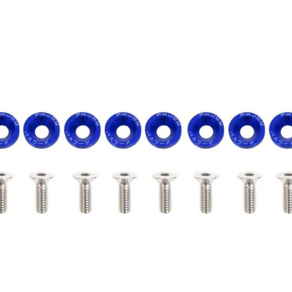 Unsupported UNICODE string Śrubki ozdobne M6x1.0 15mm JDM Blue