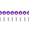 Unsupported UNICODE string Śrubki ozdobne M6x1.0 15mm JDM Purple