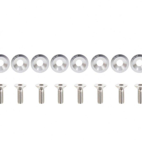 Unsupported UNICODE string Śrubki ozdobne M6x1.0 15mm JDM Silver
