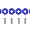 Śrubki ozdobne M8x1.25 15mm D1 Blue