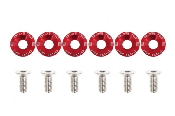 Unsupported UNICODE string Śrubki ozdobne M8x1.25 15mm D1 Red