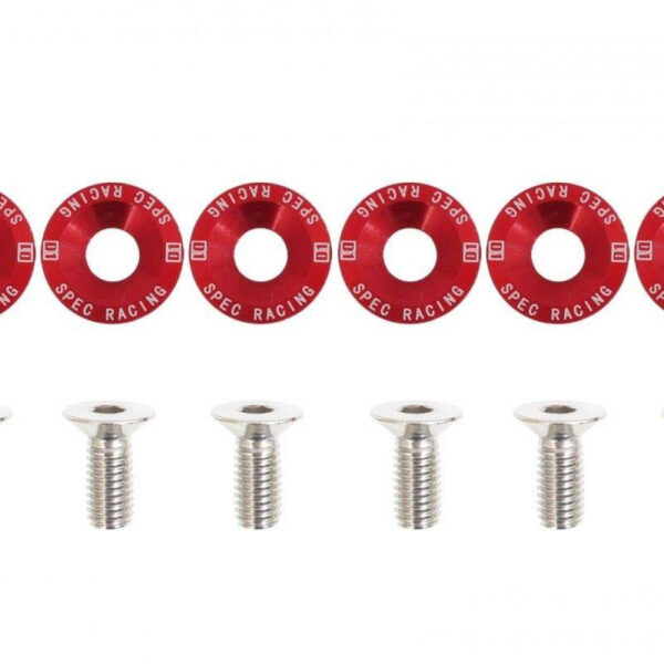 Unsupported UNICODE string Śrubki ozdobne M8x1.25 15mm D1 Red