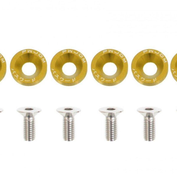 Śrubki ozdobne M8x1.25 15mm JDM Gold